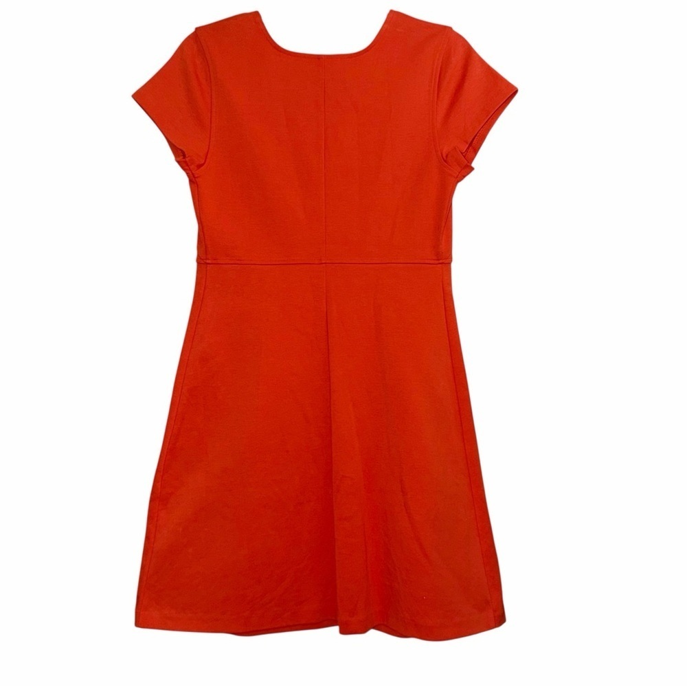 Everlane Orange Midi Dress Size Small - Picture 4 of 6